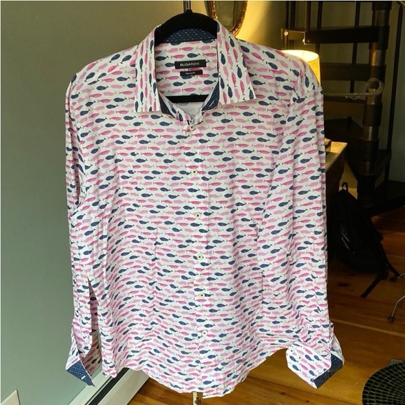 Bugatchi Button Down Shirt - Picture 1 of 5